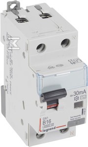 Wyłącznik różnicowo-nadprądowy P312 2P B 16A 30MA TYP AC DX3