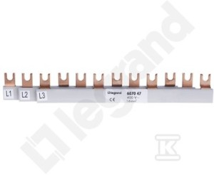 Szyna łączeniowa w izolacji długość: 12 modułów BI3/16X12
