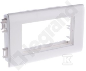 Uchwyt podwójny (2X45mm) do pokrywy o szerokości 80