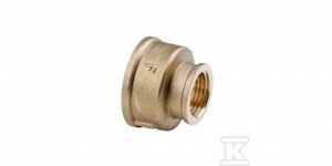 Mufa redukcyjna mosiężna 2"x6/4" żółta    M17Z w