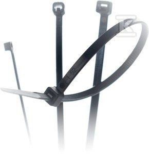 Opaska kablowa w kolorze czarnym SCV-770HW (750x7,5 mm) - opak.100