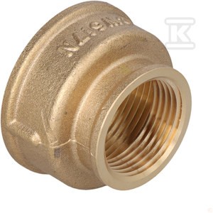Mufa redukcyjna mosiężna 6/4"x1" żółta    M13Z w