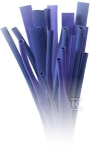 Rurka termokurczliwa RTS 6,4/3,2 - fioletowa    RTS-6,4/3,2FI