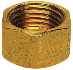 Zaślepka Twist 1'' mosiądz    6095240