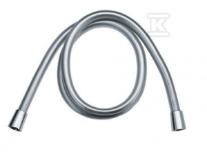 Wąż prysznicowy 150 cm Onnline PC V Silver, nakrętka stożkowa,