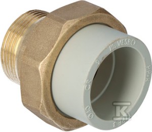 Śrubunek GZ 40/5/4" chrom Onnline    657-40/114-V_ON w