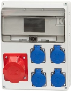 Rozdzielnica LAGO 11M 32/5, 4x230V ONNLINE POWER