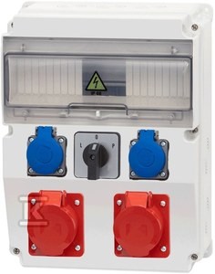 Rozdzielnica CAJA /12M/ 16/5, 32/5, 2x230V, L/P ONNLINE POWER o
