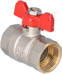 Zawór kulowy niklowany standard z dławikiem, PN16, 3/4" PN16 z