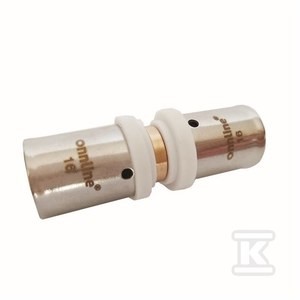 ZŁĄCZKA ZAPRASOWYWANA 25 MM profil U    ZM25_ON