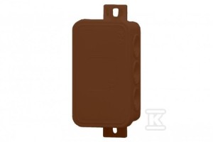 Puszka hermetyczna V8 termoutwardzalna IP54 brąz-klik 80x45x41 ONNLINE