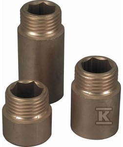 Przedłużka 1/2"x60 mm mosiądz Onnline    HAO437 w