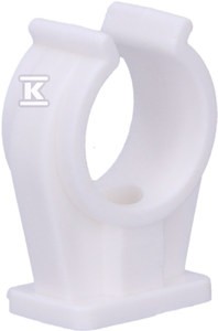 Uchwyt pojedynczy ze śrubą i kołkiem 20-22mm Onnline (10szt w