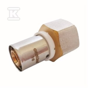 ZŁĄCZKA ZAPRASOWYWANA GW 16MM X 1/2" profil U