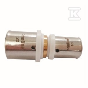 ZŁĄCZKA ZAPRAS.REDUKCYJNA 20 X 16 MM profil U