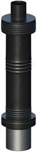 Wyjście pionowe koncentryczne DN80/125mm ONNLINE    OLNN80/125DDBS w