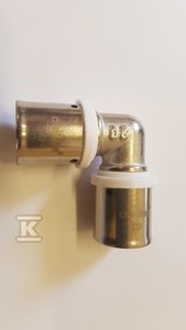 Kolanko 90st zaprasowywane 50mm    ZK50_ON