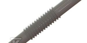 Złączka karbowana do rur elektroinstalacyjnych Fi-25, szara, ONNLINE