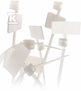 Opaska kablowe z tabliczką opisową GTK-190STC    GTK-190STC