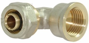 Kolano 90st skręcane GW 16mm*1/2" Onnline    SKW1612_ON