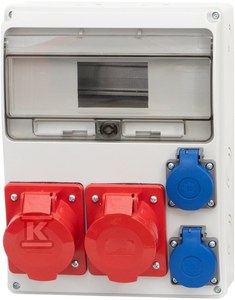 Rozdzielnica LAGO 11M 16/5, 32/5, 2x230V ONNLINE POWER