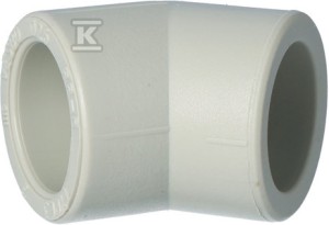 Kolano PP 45st 25mm Onnline    308-25-V_ON w