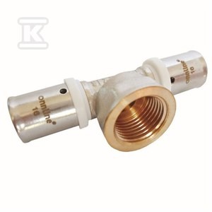 TRÓJNIK ZAPRASOWYWANY GW 25MM X 3/4" profil U