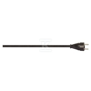 Przewód przyłączeniowy - wtyczka prosta OW (H05RR-F) 3x1mm2 - 3m