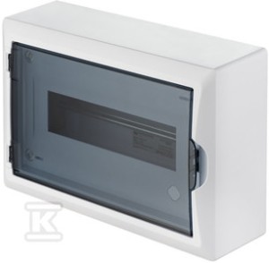 Rozdzielnica natynkowa 1x12 modułowa dymna IP40 ONNLINE