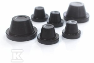 Dławnica gumowa BDG-21 IP30 opk=10szt.    BDG-21CZ w