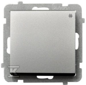 Łącznik krzyżowy, srebro mat SONATA    ŁP-4R/M/38 w