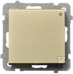 Łącznik krzyżowy, szampański złoty SONATA    ŁP-4R/M/39 w