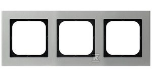 Ramka potrójna, aluminium SONATA    R-3RA/35