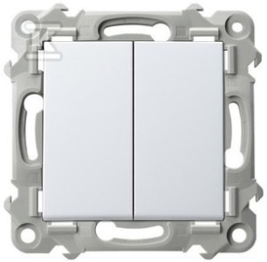 Łącznik podwójny zwierny - BIAŁY   &nbsp;ŁP-17Z/M/00 w
