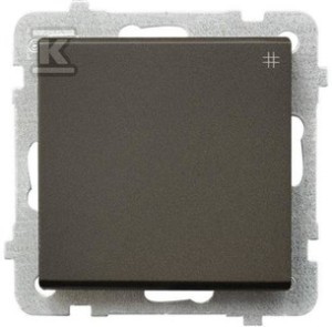Łącznik krzyżowy, czekoladowy metal SONATA    ŁP-4R/M/40 w