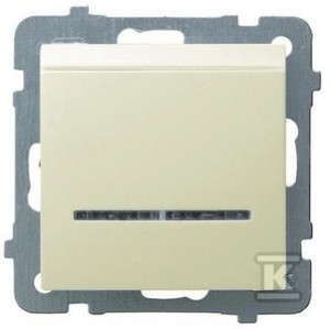 Łącznik hotelowy, ecru, AS    ŁP-15GS/M/27