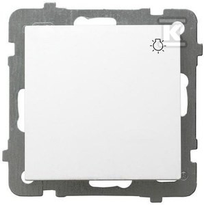 Łącznik zwierny światło, biały, AS    ŁP-5G/M/00 w