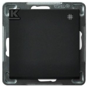 Łącznik krzyżowy, czarny metalik SONATA    ŁP-4R/M/33 w