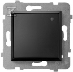 Łącznik krzyżowy, czarny metalik ARIA    ŁP-4U/M/33 w