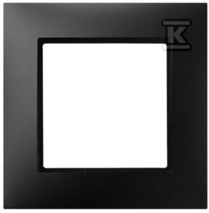 Ramka pojedyncza, czarny metalik ARIA    R-1U/33 w