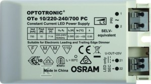 Osprzęt do modułów LED OTE 10/220 240/700 PC 10W 700MA