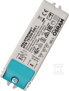 Statecznik elektroniczny do żarówek halogenowych HTN HTN 75W 220-240V I