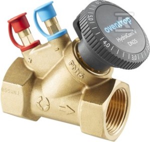 HydroCom V z gwintem wewnętrznym PN16 DN 15 Kvs= 2m3/h,