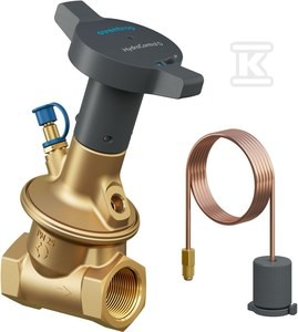 HydroControl D z gwintem wewnętrznym PN25, DN 15 5…30 kPa
