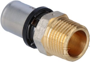 Złączka podłączeniowa PURMO CLEVERFIT z gwintem zewnętrznym 16x1/2" GZ o