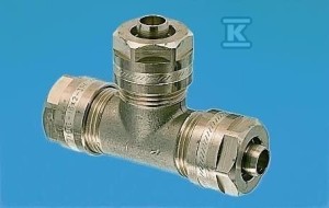 Trójnik 16x16x16 z kompletem łączników NA 3/4" (Sitec Press) o
