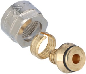 Złączka skręcana podłączeniowa rura rozdzielacz 16x3/4    FBWAMFNE16E00P00