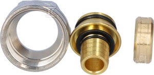 Złączka rura-rozdzielacz z gwintem wewnętrznym 17x3/4"    FBWAMFNE17E00P00