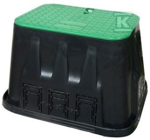 Skrzynka zaworowa prostokątna z zamknięciem na śrubę (VBA02674)