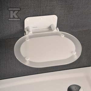 Siedzisko prysznicowe chrome Clear / białe    B8F0000028
